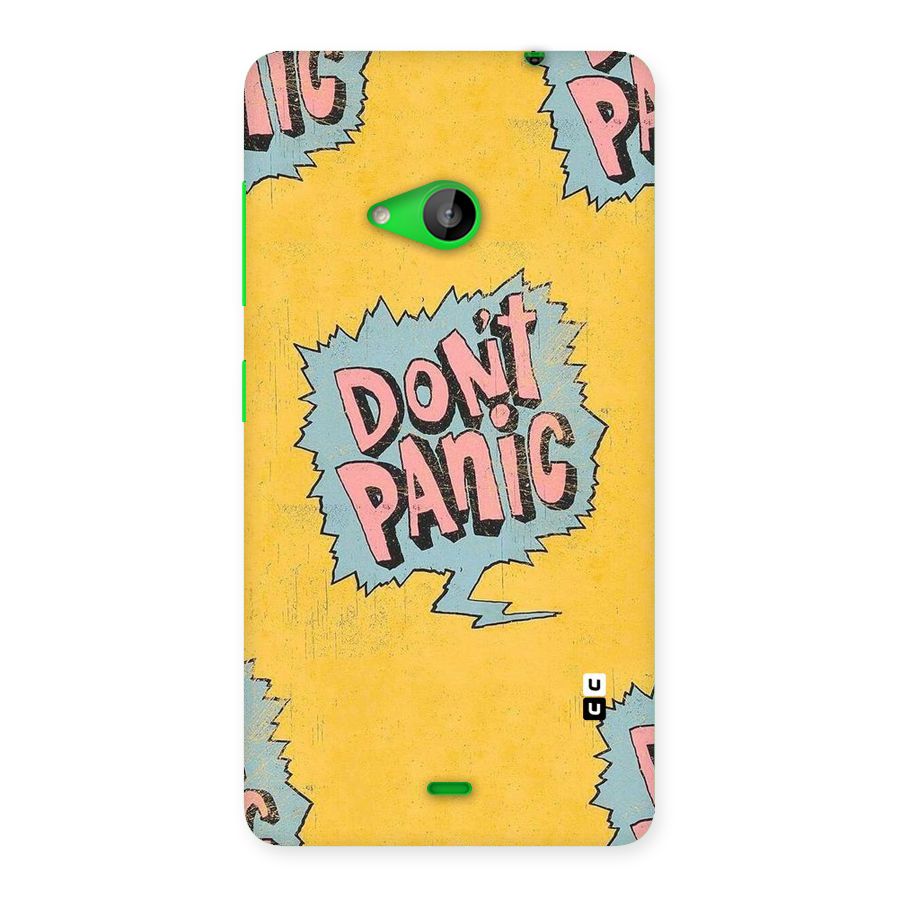 No Panic Back Case for Lumia 535