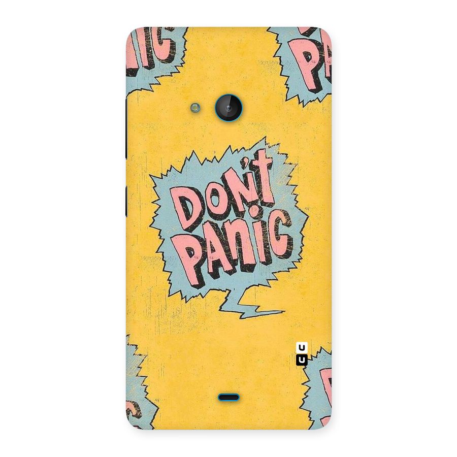 No Panic Back Case for Lumia 540