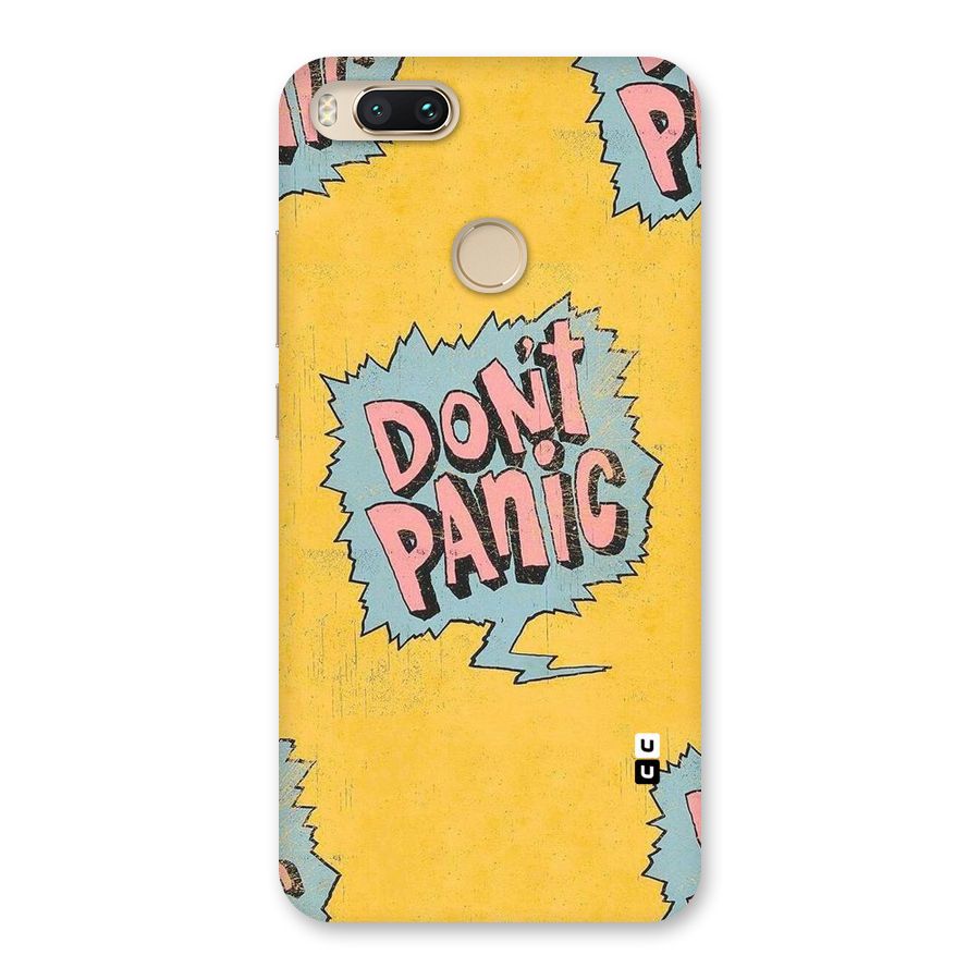 No Panic Back Case for Mi A1