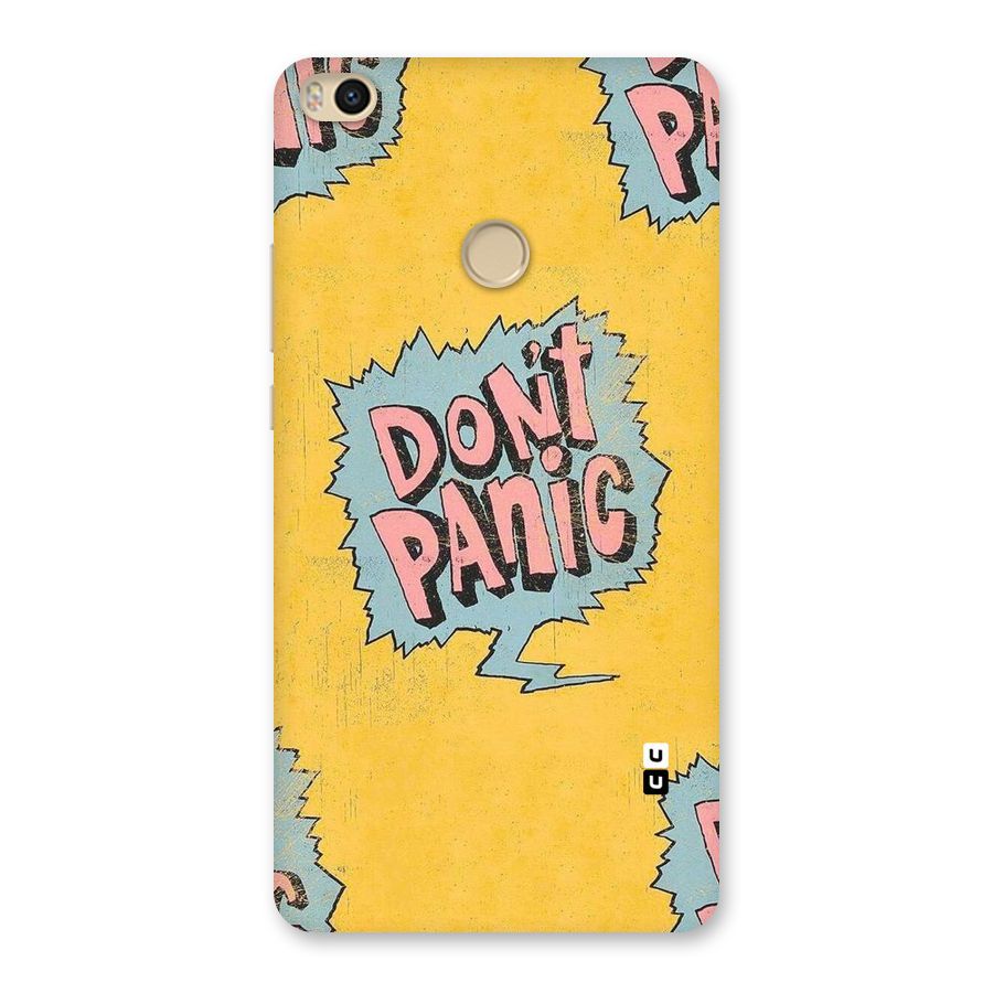 No Panic Back Case for Mi Max 2