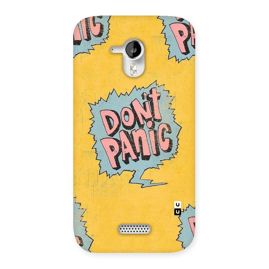 No Panic Back Case for Micromax Canvas HD A116