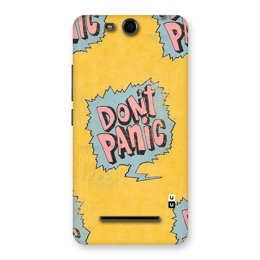 No Panic Back Case for Micromax Canvas Juice 3 Q392