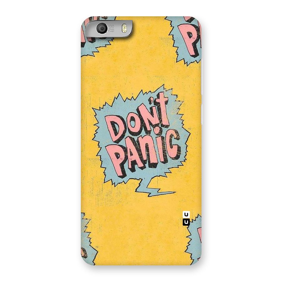 No Panic Back Case for Micromax Canvas Knight 2