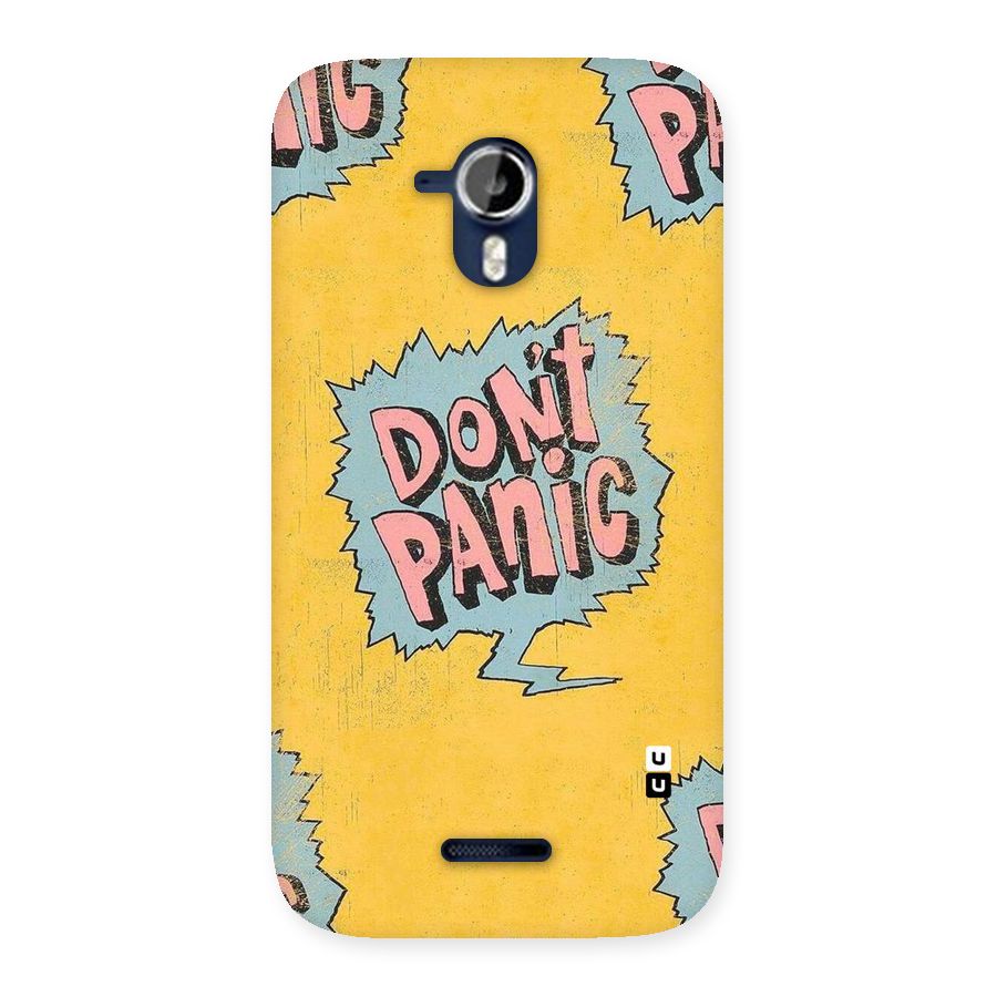 No Panic Back Case for Micromax Canvas Magnus A117