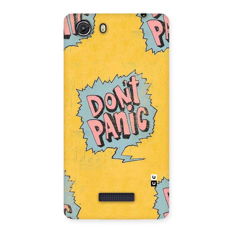 No Panic Back Case for Micromax Unite 3