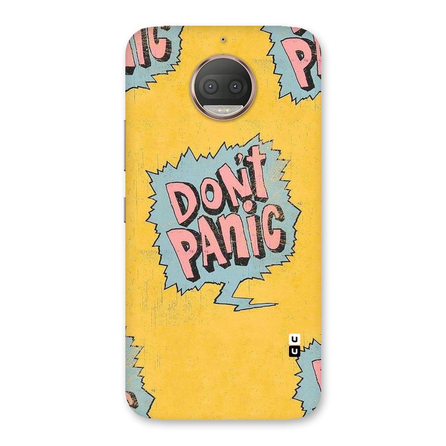No Panic Back Case for Moto G5s Plus
