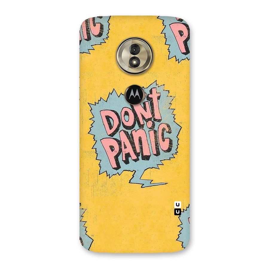 No Panic Back Case for Moto G6 Play