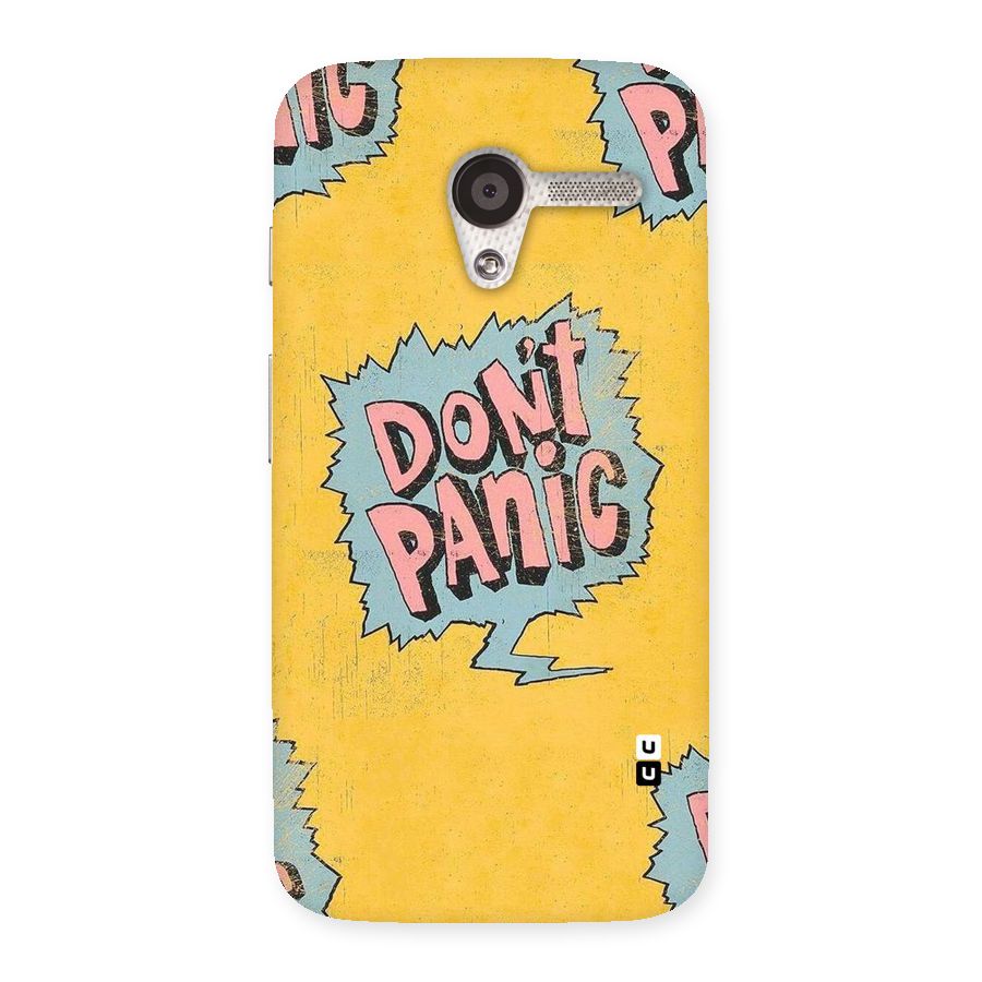 No Panic Back Case for Moto X