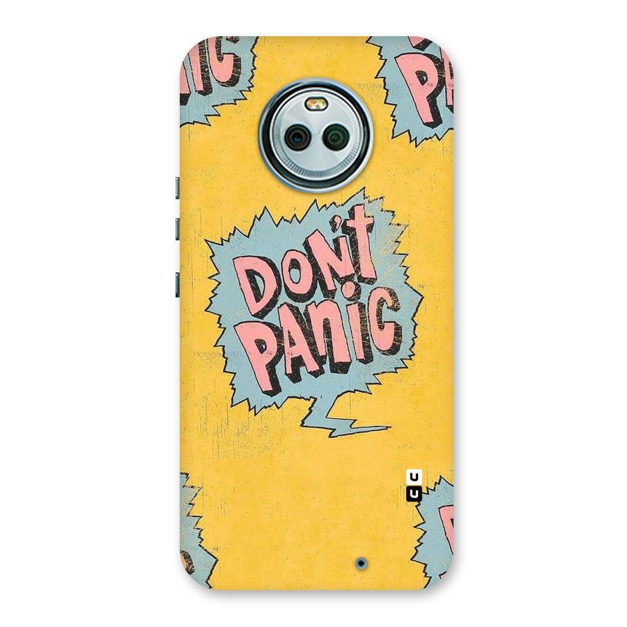 No Panic Back Case for Moto X4