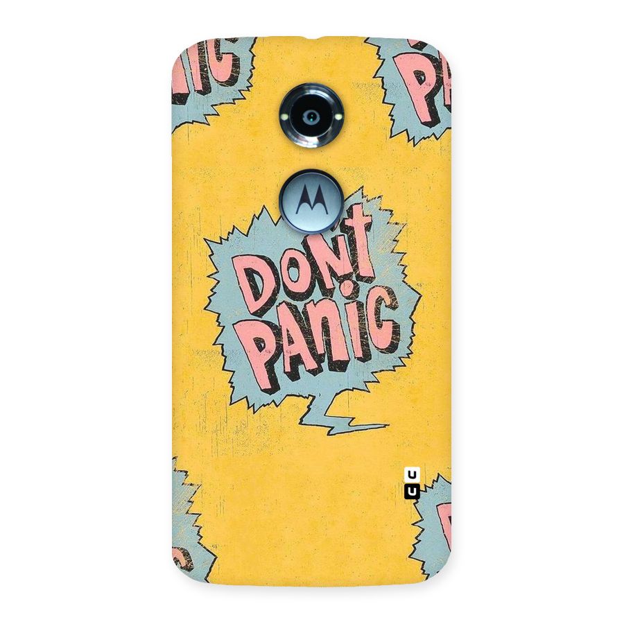 No Panic Back Case for Moto X 2nd Gen