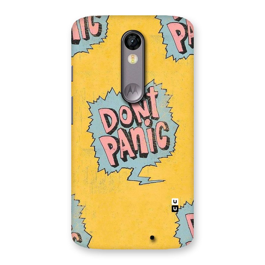 No Panic Back Case for Moto X Force