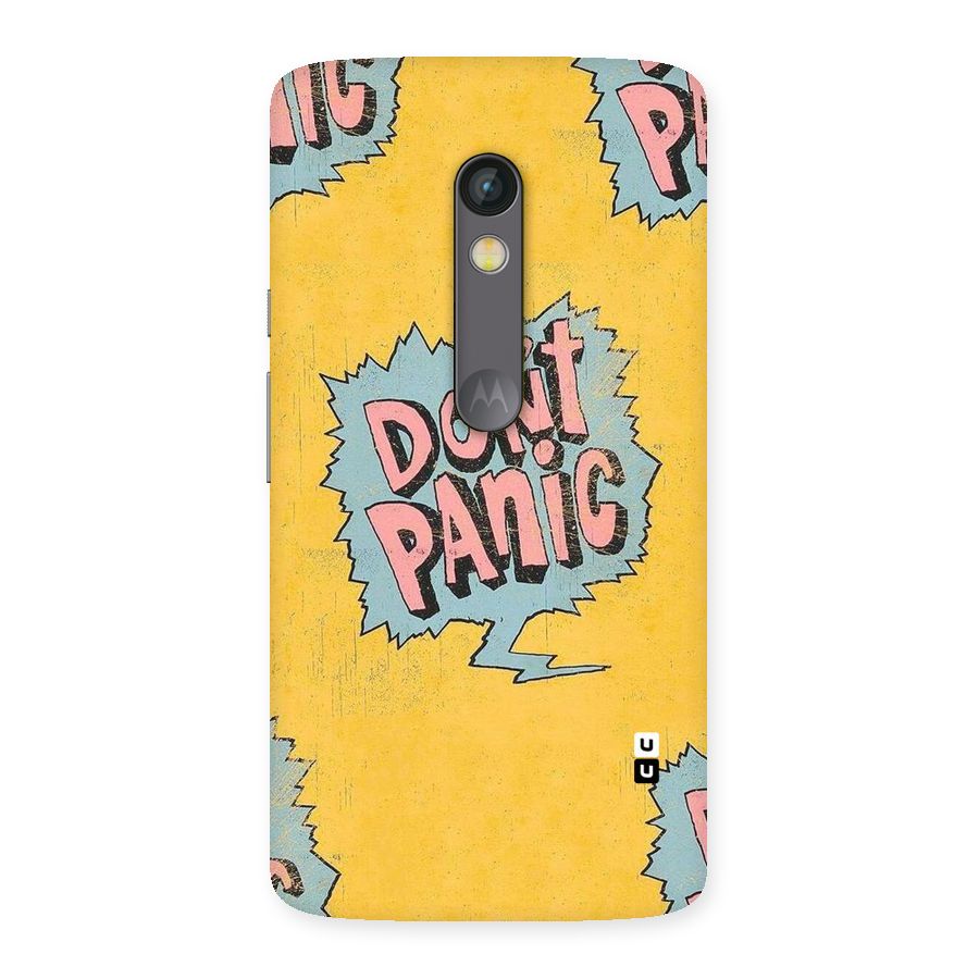 No Panic Back Case for Moto X Play