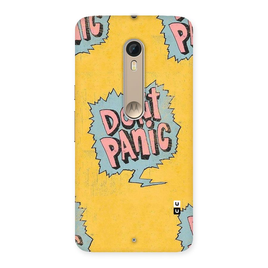 No Panic Back Case for Motorola Moto X Style