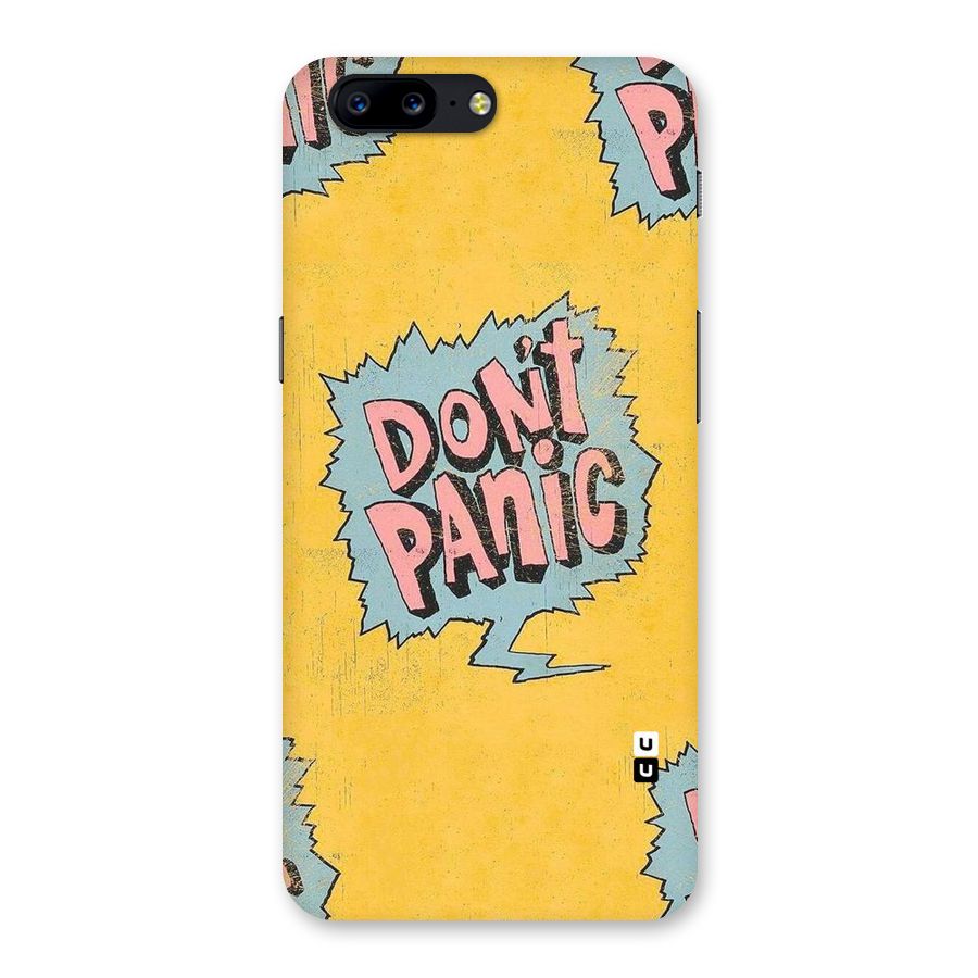 No Panic Back Case for OnePlus 5