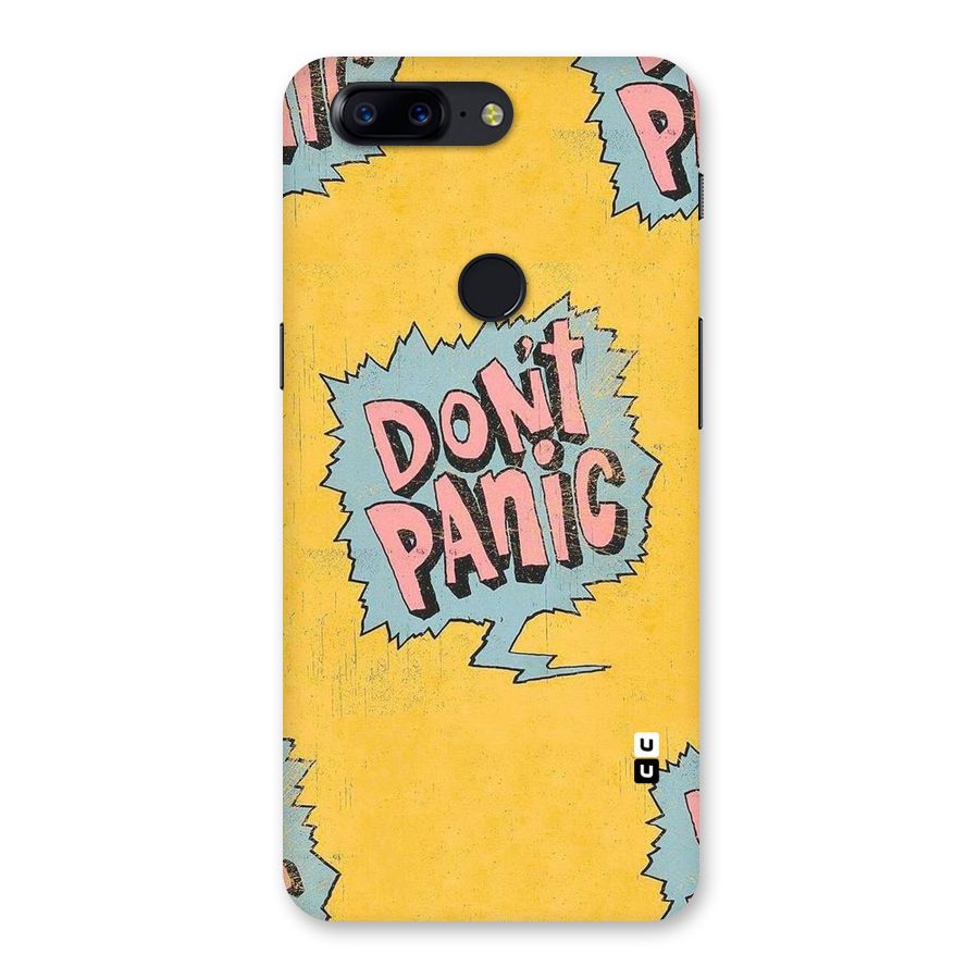 No Panic Back Case for OnePlus 5T