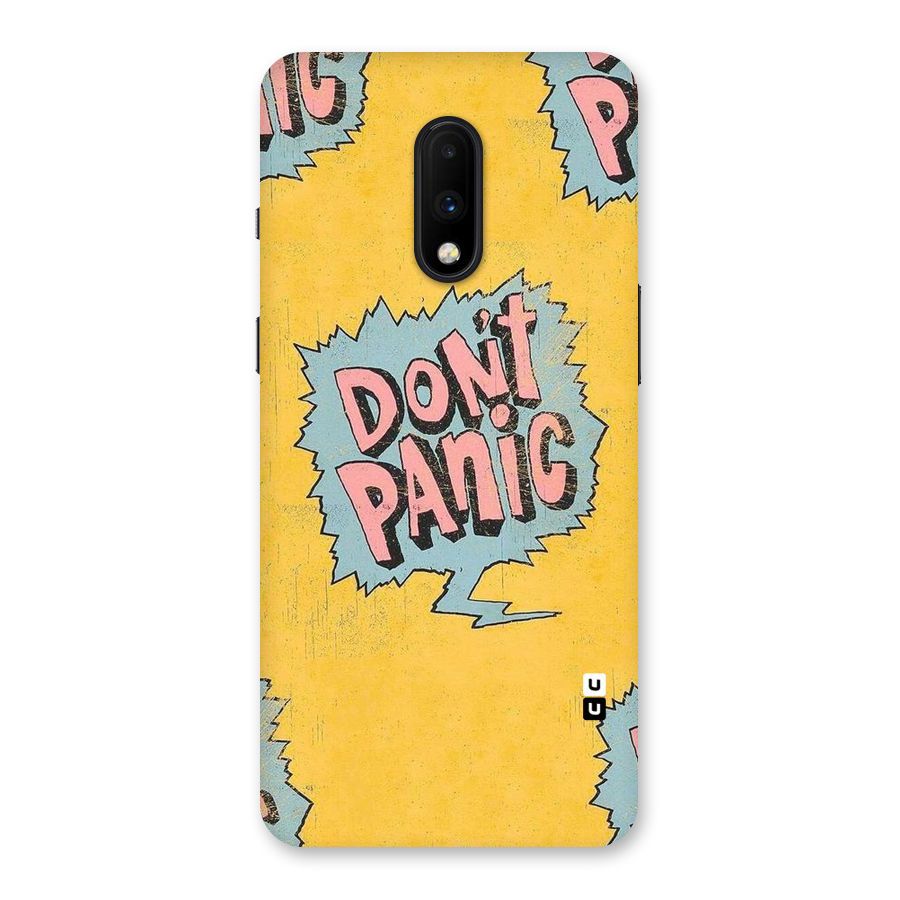 No Panic Back Case for OnePlus 7