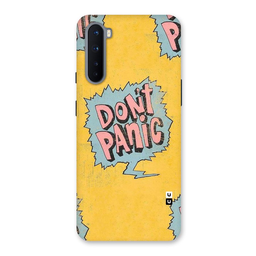 No Panic Back Case for OnePlus Nord