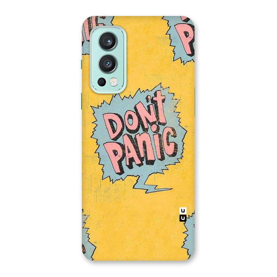 No Panic Back Case for OnePlus Nord 2 5G