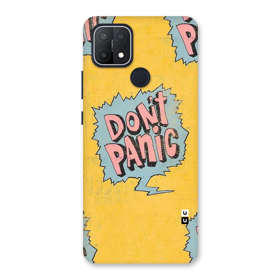No Panic Back Case for Oppo A15s