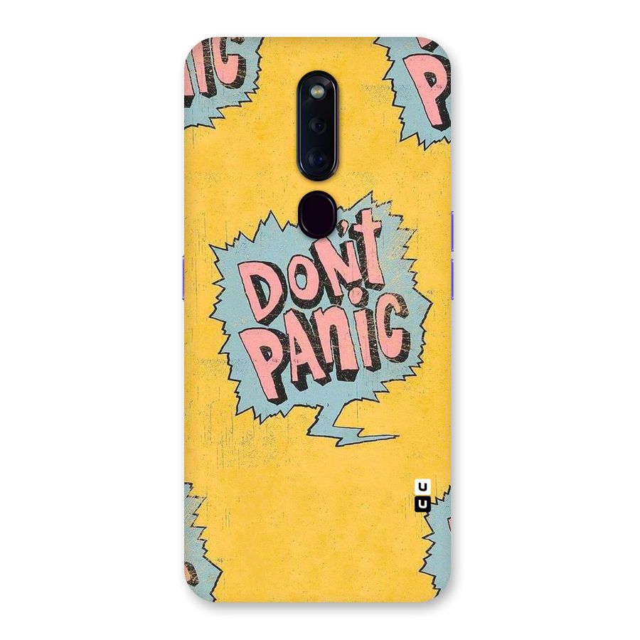 No Panic Back Case for Oppo F11 Pro