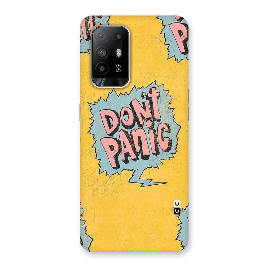No Panic Back Case for Oppo F19 Pro Plus 5G