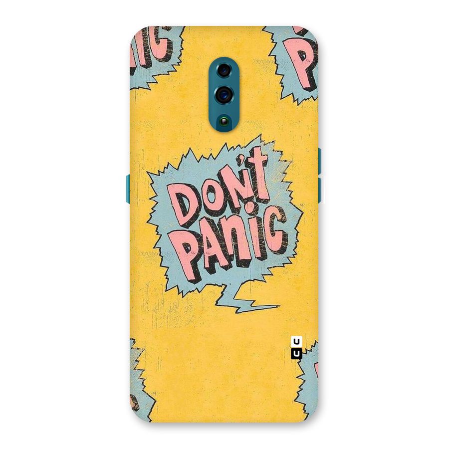 No Panic Back Case for Oppo Reno