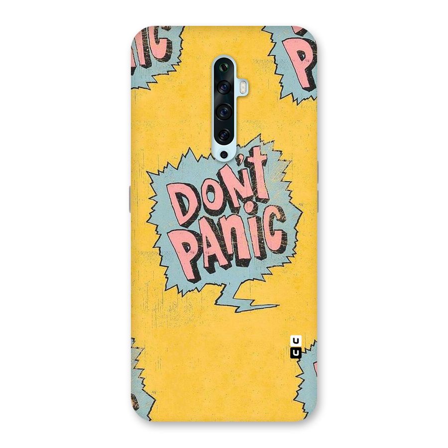No Panic Back Case for Oppo Reno2 Z