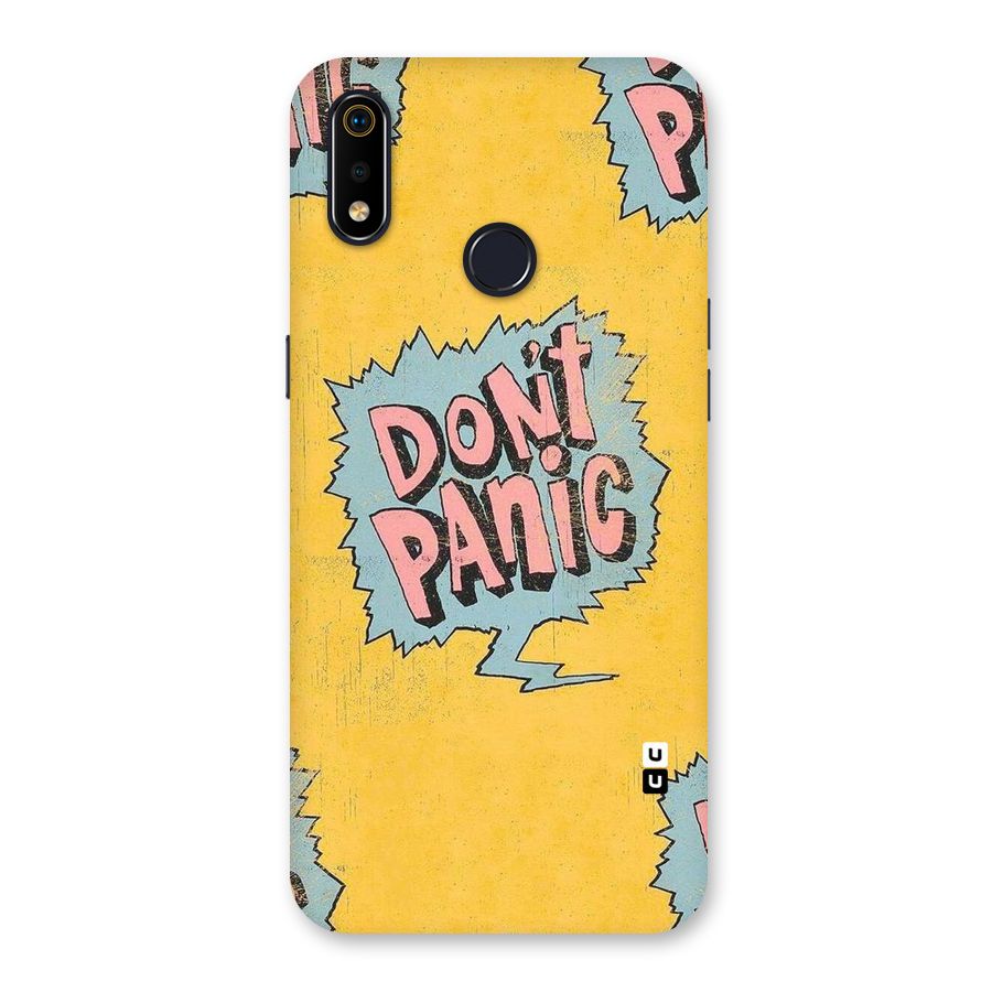 No Panic Back Case for Realme 3i