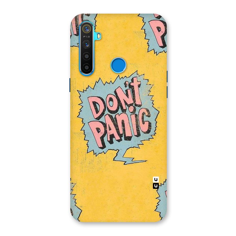 No Panic Back Case for Realme 5