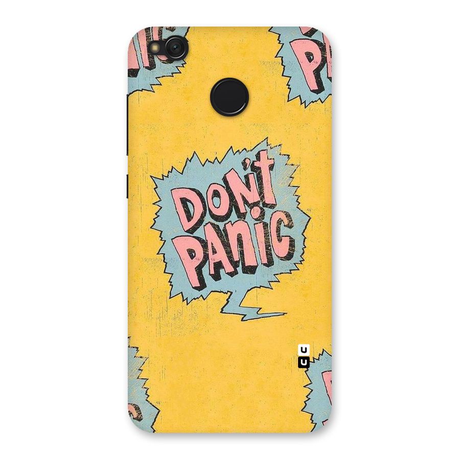 No Panic Back Case for Redmi 4