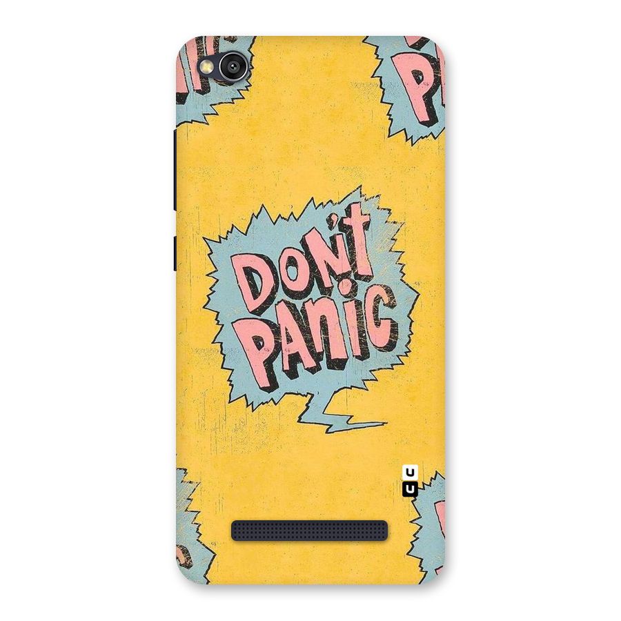 No Panic Back Case for Redmi 4A