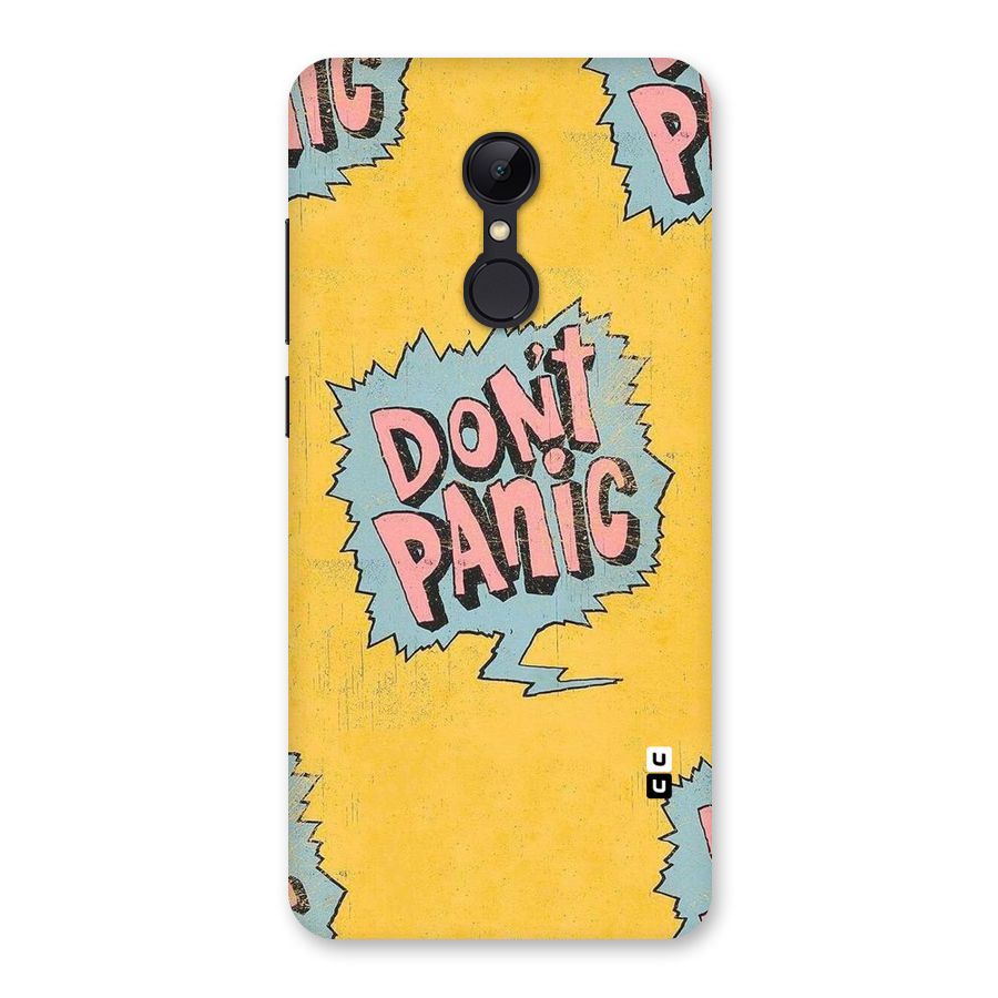 No Panic Back Case for Redmi 5