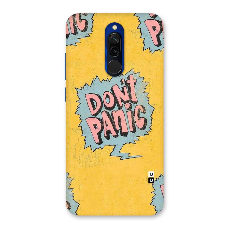 No Panic Back Case for Redmi 8