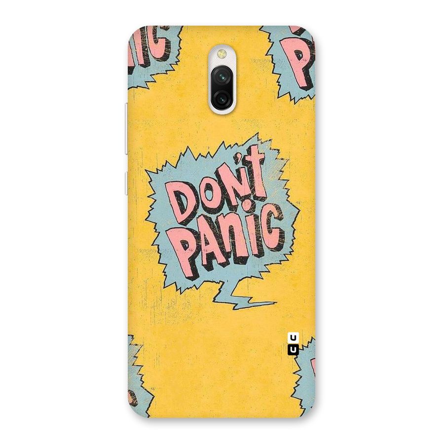 No Panic Back Case for Redmi 8A Dual