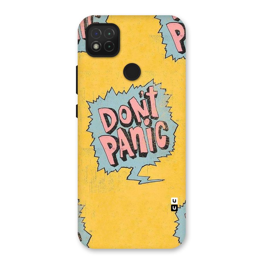 No Panic Back Case for Redmi 9