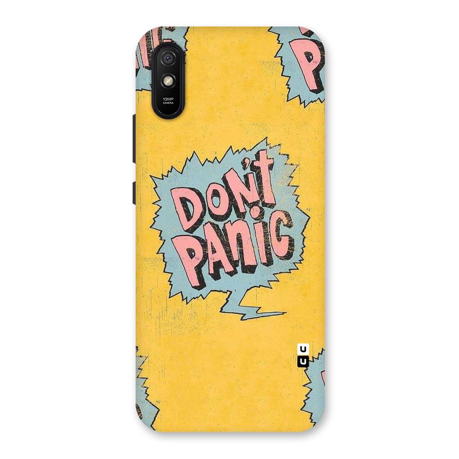 No Panic Back Case for Redmi 9A