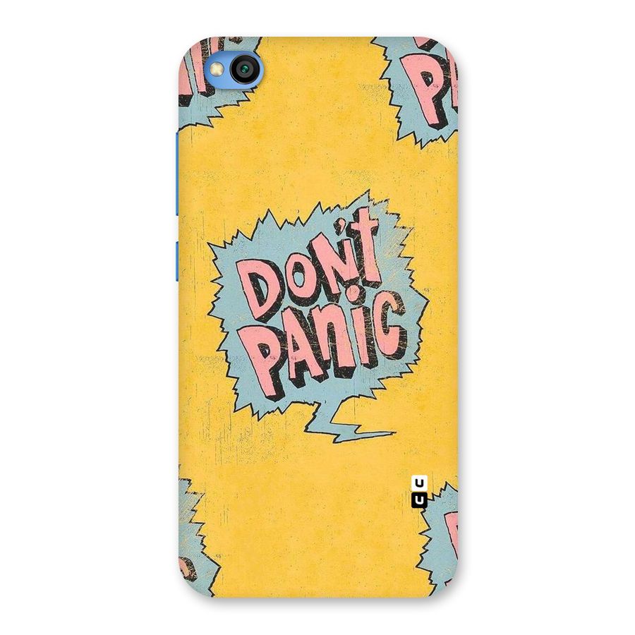 No Panic Back Case for Redmi Go