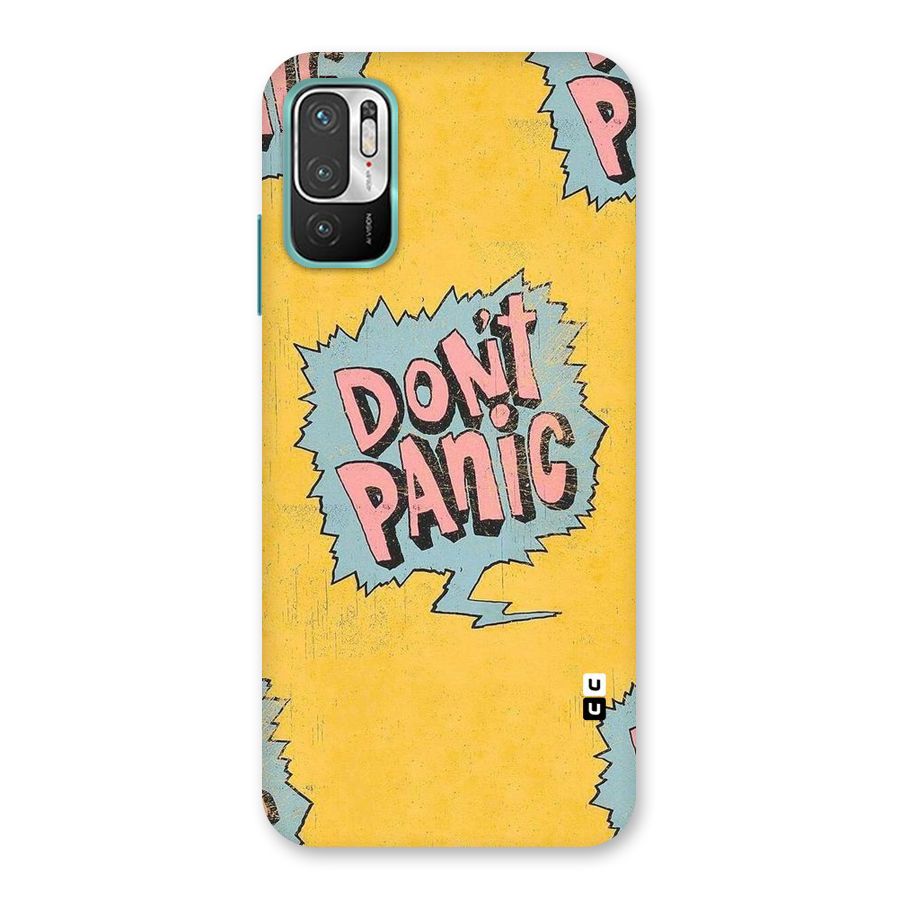 No Panic Back Case for Redmi Note 10T 5G