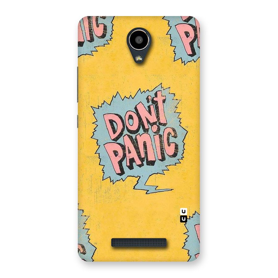 No Panic Back Case for Redmi Note 2