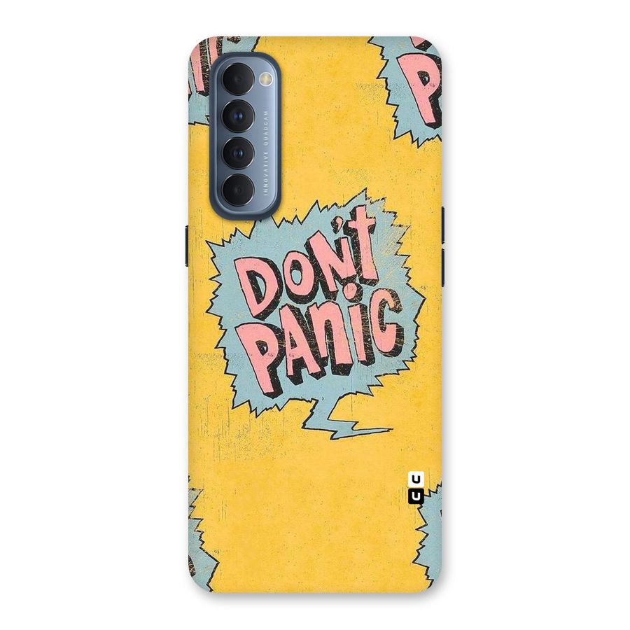 No Panic Back Case for Reno4 Pro
