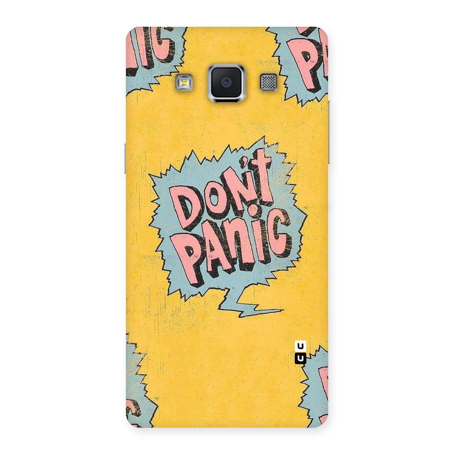 No Panic Back Case for Samsung Galaxy A5