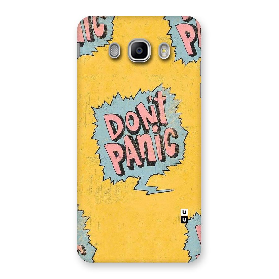 No Panic Back Case for Samsung Galaxy J5 2016