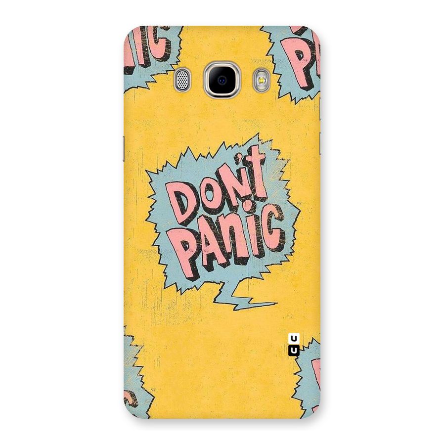 No Panic Back Case for Samsung Galaxy J7 2016