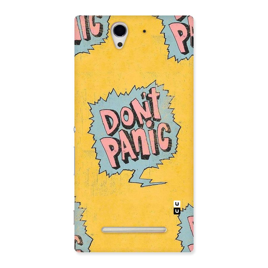 No Panic Back Case for Sony Xperia C3