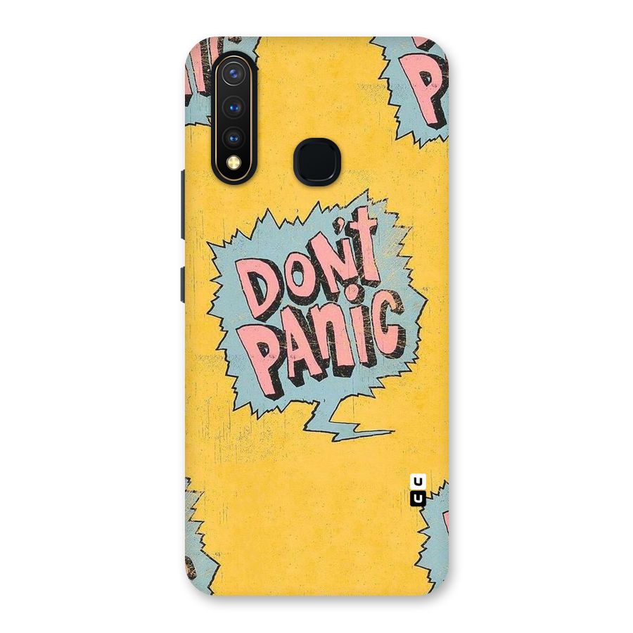 No Panic Back Case for Vivo U20