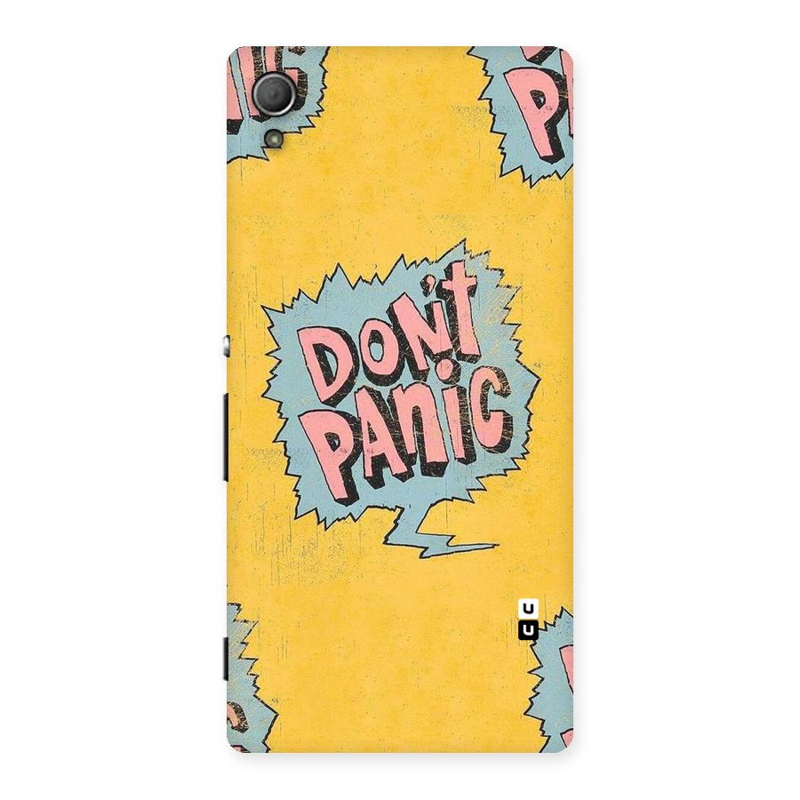 No Panic Back Case for Xperia Z3 Plus