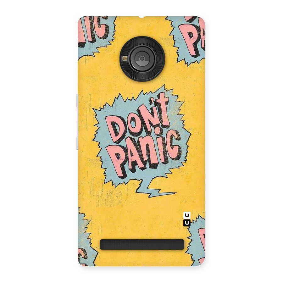 No Panic Back Case for Yu Yunique
