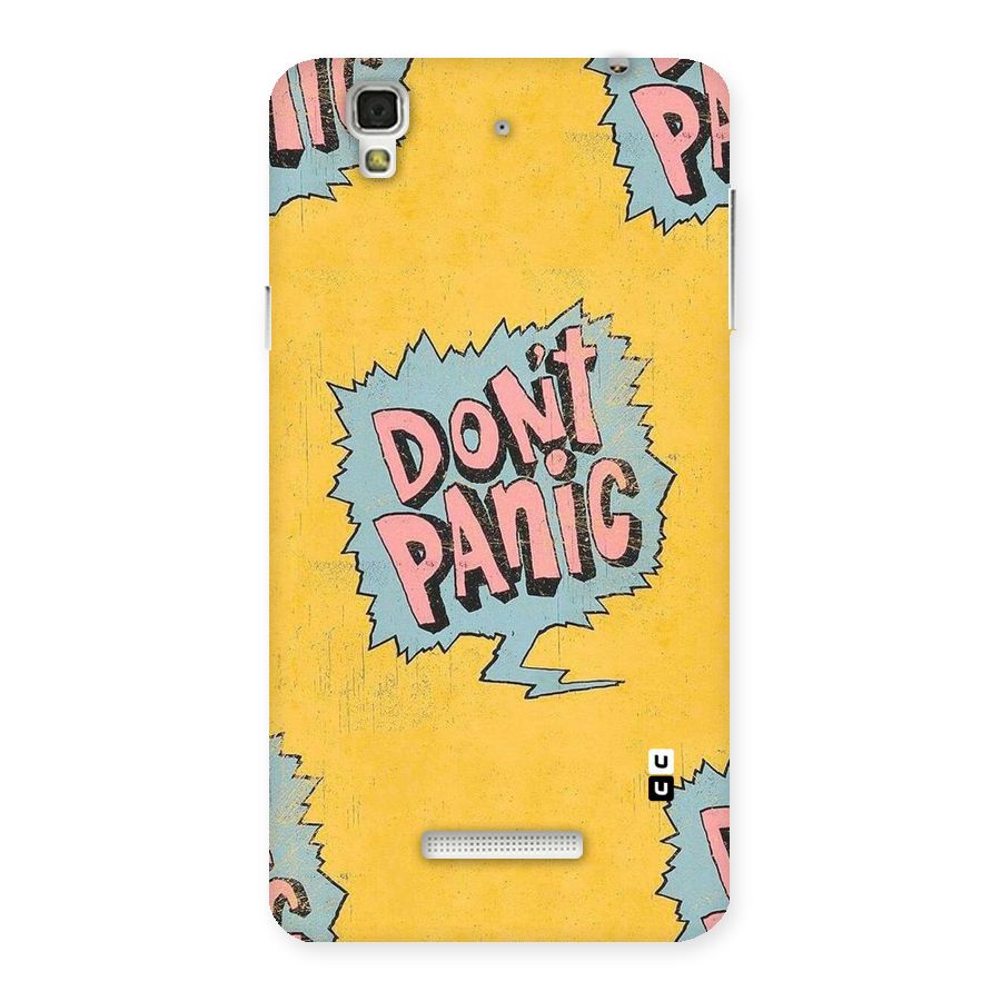 No Panic Back Case for Yu Yureka