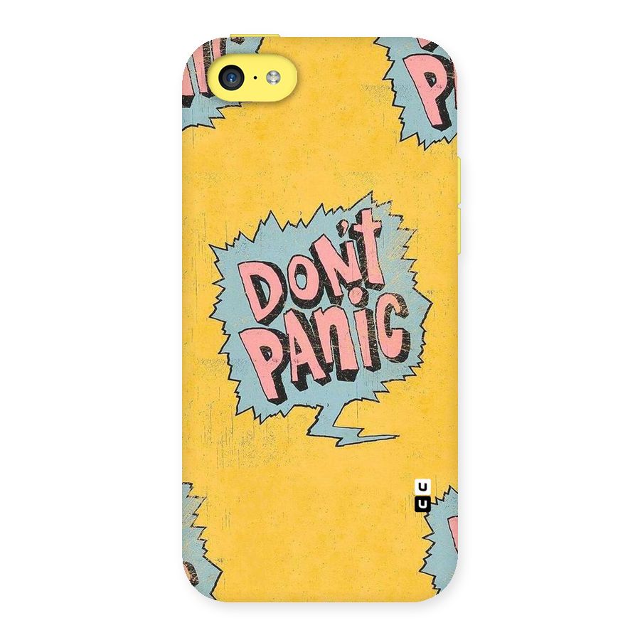 No Panic Back Case for iPhone 5C