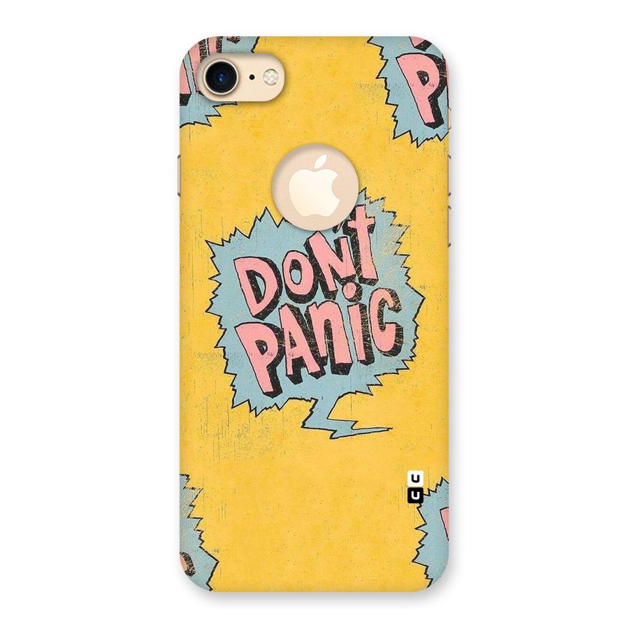 No Panic Back Case for iPhone 7 Logo Cut